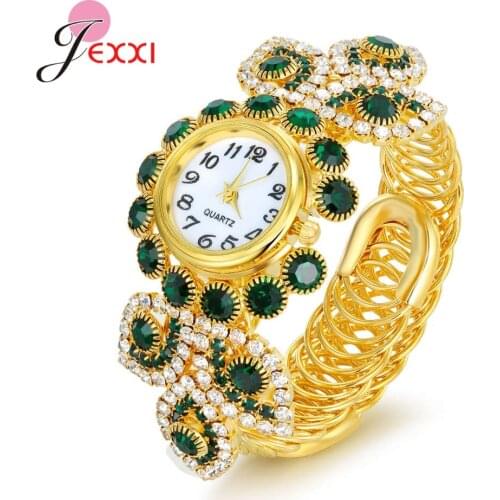 Drop Shipping Women/Lady/Girls Fashion Shinning Rhinestone Dreass Watches Fast Shipping CZ Wrist Watch For Lover Anniversary