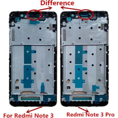 For Redmi Note 3 & Redmi Note 3 Pro Front LCD Housing Middle Faceplate Frame Bezel Replacement Parts