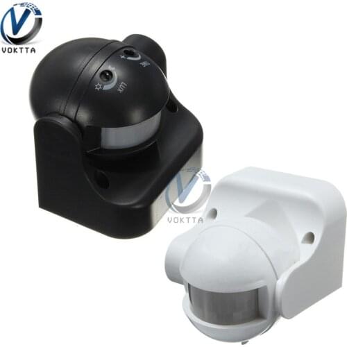 AC 220V-240V 180 Degree Outdoor IP44 Security PIR Infrared Motion Sensor Detector Movement Switch Max 12m 50Hz 3-2000LUX