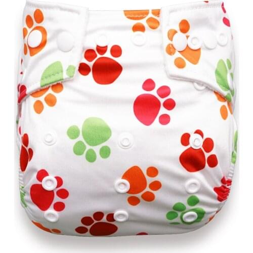 [ May Day Promotion ] 5 Pieces/Set Baby Cloth Diapers Babyland Brand Pocket Diapers Suede / Microfleece Nappy Reusable Washable