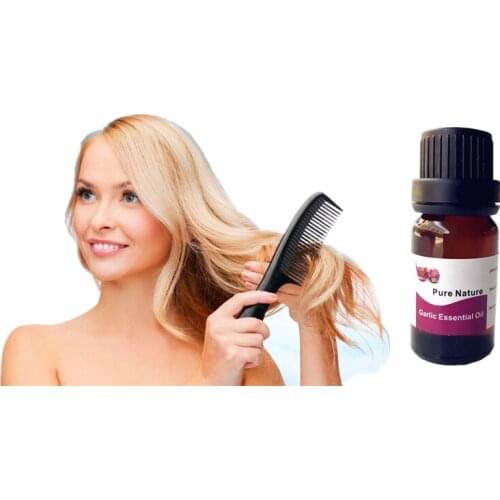 Nourishing hair root Garlic Essential Oil for Hair Thicker 10ml Hair Fiber Keratin Fiber Styling Essence 2019 New arrival