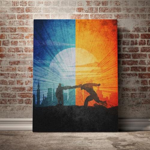 My Hero Academia All might Poster Canvas Wall Art Decoration prints for living Kid Children room Home bedroom decor painting