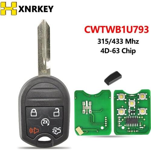 XNRKEY Replacement Remote Key 5B For Ford Expedition F250-350 Mustang 2011-2013