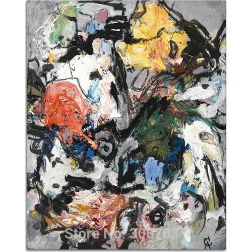 Modern Fashion Freehand Graffiti-art Senior Hotel Decoration Abstract Canvas Oil Painting Poster Wall Picture No Frame ship DHL