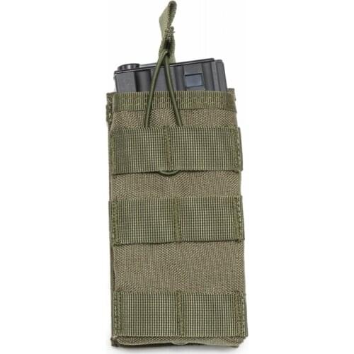 Airsoft Paintball M4 M16 AK Tactical Single Molle Magazine Pouch AR15 Rifle Pistol Mag Pouches Army Hunting Military Bag Holster