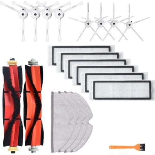 HOT！-for Roborock S6 MAXV S6 PURE S6 S5 MAX S5 S4 E4 E35 E2 for Xiaomi Mijia 1/1S Robot Vacuum Cleaner Parts Accessories