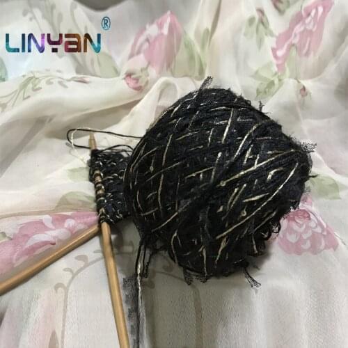 250g Bag fancy yarn Scarf characteristic fringethread crochet cotton thick yarn for knitting Roving tejer knit thread ZL50
