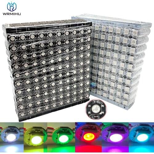 50~1000pcs DC5V WS2812B SMD5050 WS2811 IC Built-in RGB/RGBW/RGGWW/RGBNW Individually Addressable LED Pixel Smart Chip