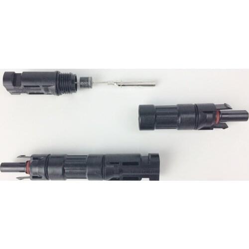 500 Pieces/Lot x 30A/20A/15/10A Holder Protection solar Connector with Built in Diodes IP68 Waterproof Use for solar cell panel