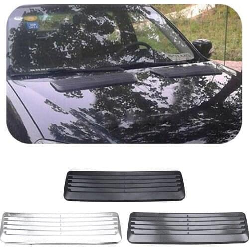 Car Styling Decorative Air Flow Intake Scoop Turbo Bonnet Vent Cover Hood Trim Universal For Cars