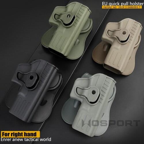 Tactical Glock Holster Military Left Hand Right Hand Gun Case New MOLLE System Quick Pull Glock Series Pistol Gun Holsters
