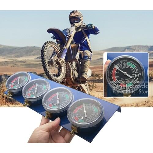 Cylinder Engines Motorcycle Carburetor Vacuum Gauge For Honda Balancer Synchronizer Tool For Yamaha/Honda/Suzuki Motorbike Carbs