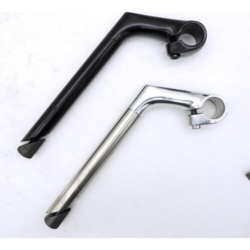 Bicycle Handlebar Stem E-bike Aluminum Gooseneck Design Handlebar 75mm*25.4mm*22.2mm*220L Bicycle Accessories