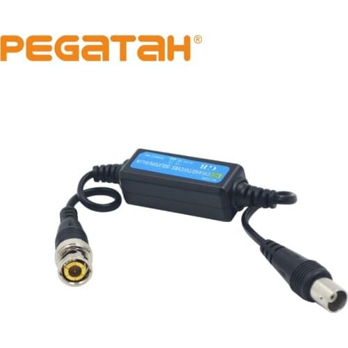 5MP HD bnc cctv cable Coaxial Video balun for cctv bnc connector Ground Loop Isolator BNC Support HD CVI AHD TVI CVBS Signals