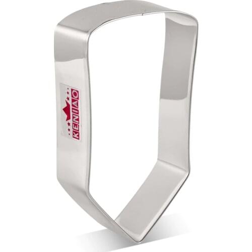 KENIAO Pencil/Crayon Cookie Cutter for Back to School - 5.8 x 10.5 cm - Biscuit and Fondant Cutter for Student - Stainless Steel