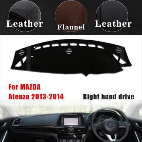 Car dashboard covers mat for MAZDA Atenza 2013 2014 right hand drive dashmat pad dash covers Instrument platform accessories