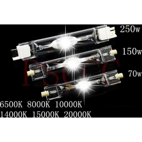 70W 150W 250W Full spectrum metal halide lamp bulbs for coral fishbowl in seawater. Plant bulbs 6500K 10000K 15000K 20000K