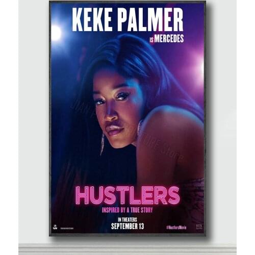 NJ295 Hustlers Movie 8 Silk Posters and Prints wall art Art Poster Home Decor