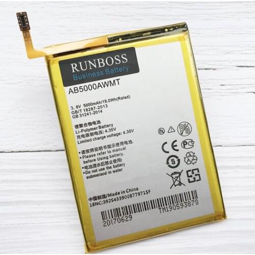 New 5000mAh Battery for Highscreen Power Five Evo Smart Phone Batteria