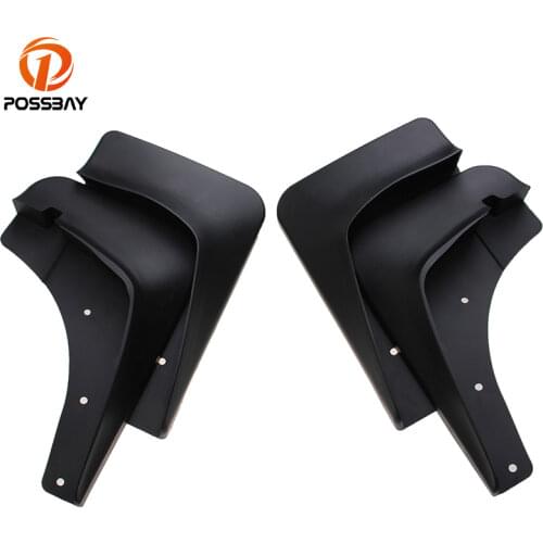 POSSBAY for Mitsubishi Outlander 2007-2015 Car Mud Flaps Fenders Splash Guards Mudguards Decoration Cover Car-styling