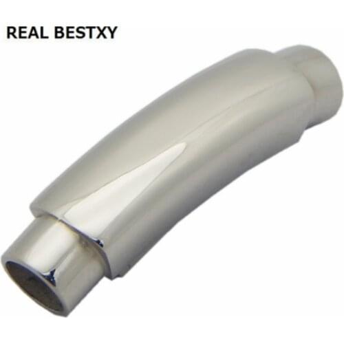 REAL BESTXY 10pcs/lot 316L Stainless Steel Magnetic Clasp for Jewelry Necklace Bracelet