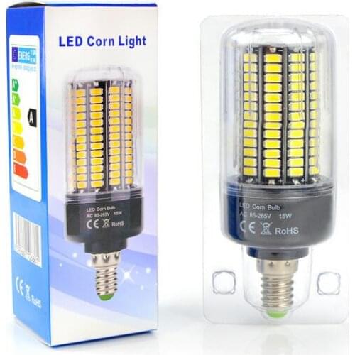 Led Lamp E27 Led Bulb E14 Led Corn Light 220v 110v SMD 5736 Ampoule e 27 lampada Real watts NO Flicker for Home ampoules Lights