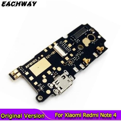 Redmi Note 4 USB Port Charger Dock Plug Connector Flex Cable Note4 For 5.5" Xiaomi Redmi Note 4 Charging Port Board Replacement