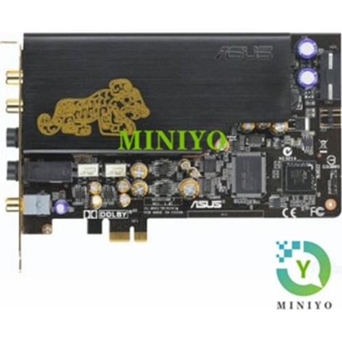 FOR ASUS Essence STX PCI-E 1X 4X 8X 16X 2.1 sound card pcie support Win10/7/8