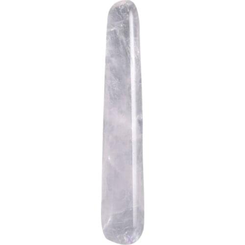 1Pcs Natural White Crystal Massage Stick Vaginal Muscle Firming Massager Kegel Exerciser Stone Massage Stick