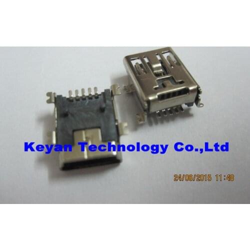 100 PCS Mini USB SMT 5 Pin 5P 5PIN Female Plug Connector Socket