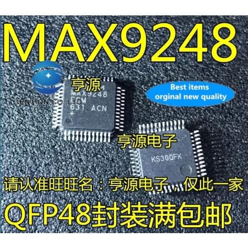 2PCS MAX9248 MAX9248ECM QFP32, car computer in stock 100% new and original