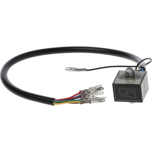 6-Speed Display Motor Gear Indicator Digital Waterproof Indication Universal Off-Road Motocross Light Neutral Spare Parts Motor