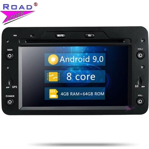 Car Rdio Android 9.0 DVD Player Autoradio For Alfa Romeo Spider Brera 2006- Alfa Romeo 159 Sportwagon 2005 Stereo GPS Navigation