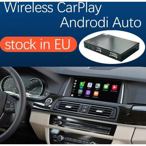 Wireless Apple CarPlay Android Auto for BMW 5 7 Series F10 F11 F07 GT F01 F02 F03 F04 2009-2016, with Mirror Link Function