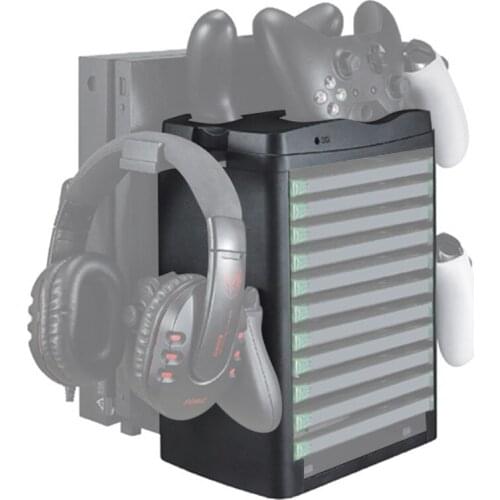 Wireless Controller Charger Game Disk Host Game MultiFunction Bracket Holder For ONE / Slim / X Game Console 326#2