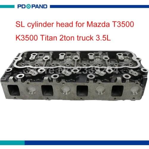 Motor engine part SL engine cylinder head kit for Mazda Titan 2ton truck T3500 K3500 OSL01-10-100E