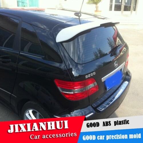 For B200 Spoiler 2009-2014 Mercedes-Benz B200 Spoiler ABS plastic Material Car Rear Wing Color Rear Spoiler