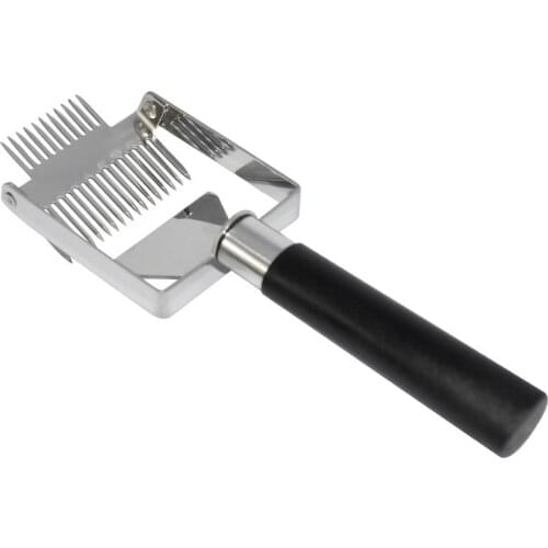 Beekeeping Tools beehive Honey cutter Uncapping Scraper Plastic handle Honeycomb Scraper Equipment Uncapping knife Fork ShovelWF