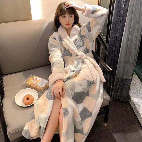 JQNZHNL Women's Long Robes