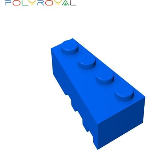 Building Blocks Technicalalal DIY 4x2 wedge brick (left) 10 PCS Compatible Assembles Particles Parts Moc Toy Gift 41768