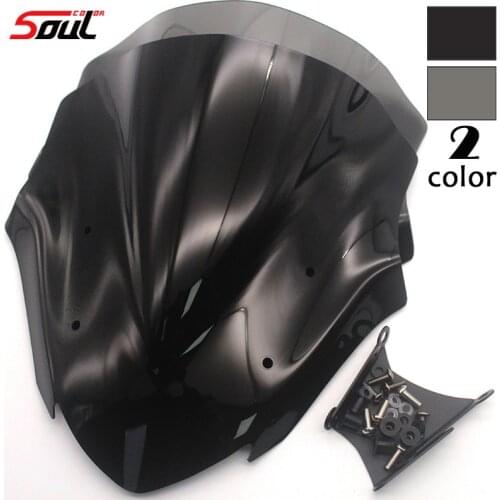 Motorcycle Sports Windshield Visor WindScreen Viser Fits For YAMAHA MT-09 MT09 FZ09 2017 2018 2019 2020 17-20