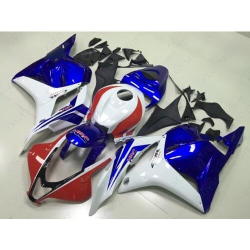 Full Body Kits CBR600 RR 2009 - 2012 Blue White Red Motorcycle Fairing CBR 600 RR 2011 Plastic Fairings for Honda CBR600RR 09 10