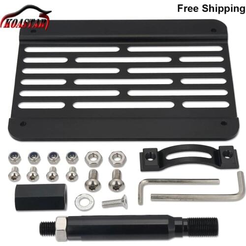 Front Tow Hook License Plate Mount Relocator For Audi Japan Type Euro Type for BMW E BMW F Subaru EVO Mitsubishi YARIS Golf