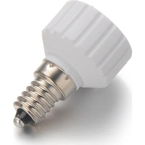 100Pcs/lot E14 to GU10 Lamp Adapter Converter E14 Male To Female GU10 lamp holder adapter GU10~E14 converter