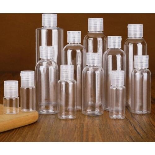 Transparent Empty Spray Bottles For Travel Shampoo Cosmetic Lotion Container Small Spray Bottle Mini 10ml 30ml 50ml TSLM1