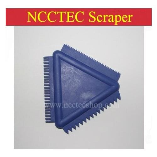 NCCTEC Rubber Triangular scraper for wall art coating | wall painting tools