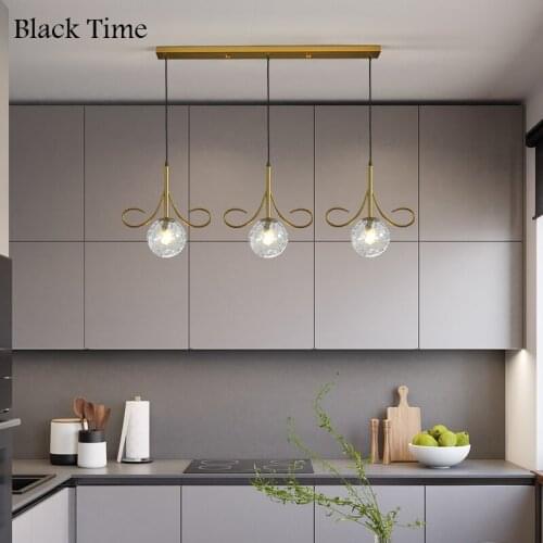 Modern LED Chandelier Art Creative Chandelier Lamps for Living Room Bedroom Dining Room Kitchen Home Lighting Fixture Black Gold