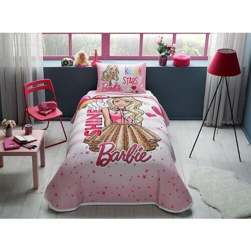 TAC Newy Home, Glow In the Dark, Kids Duvet Cover Set, 100% Cotton, Single Size, Fitted Sheet, 3 Pieces