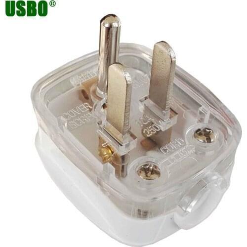 US 10A 250V 5-15P power cord American standard power detachable assembly wiring 3pole anti-off plug Inline industry locked plug