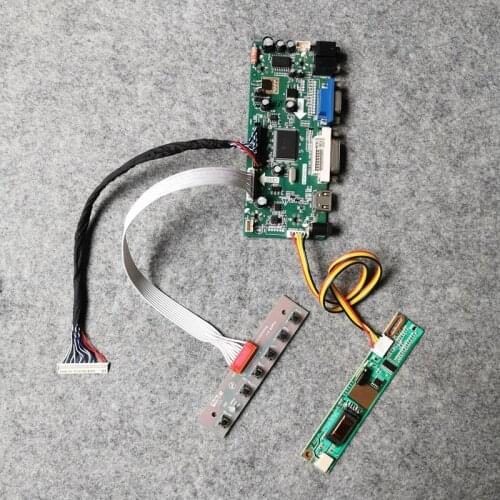 VGA DVI LCD display controller board For N150P2/N150P3/IASX16/ITSX68 screen DIY kit 1CCFL 1400*1050 30-Pin LVDS M.NT68676